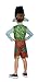 Disguise Branch Classic Trolls Costume, Multicolor, X-Small (3T-4T)