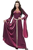 California Costumes Women's Lady Guinevere Costume/Berry, Small