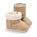 GBSELL New Casual Baby Toddler Winter Warm Sole Snow Boots Soft Crib Shoes (Coffee, 12~18 Month)