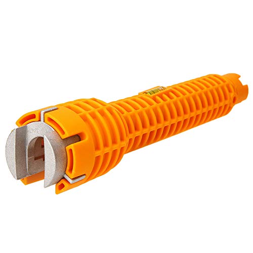 Wrench Hand Tools yanQxIzbiu Multifunctional Sink Faucet Wrench Water Pipe Spanner Basin Bottom Pliers Sleeve - Orange