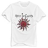 TWSY Men's Alice In Chains T-Shirt ,100% Organic Cotton