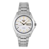 Seiko Men's Automatic Stainless Steel Casual Watch, Color:Silver-Toned (Model: SNKK89)