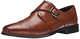 Nunn Bush Men's Newton Monk Strap Oxford, Cognac, 11 M US