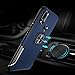 Huawei Y9 2019 Case, [with 360 ° Kickstand] Rotating Ring Case [Dual Shockproof] Protection Cover Compatible with [Magnetic Car Mount] for Huawei Y9 2019 (Blue, Y9 2019)