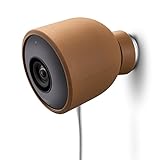 Colorful Silicone Skins for Nest Cam Outdoor Security Camera - Protect and Camouflage Your Nest Cam Outdoor with These UV Light- and Weather Resistant Silicone Skins (1 Pack, Brown)