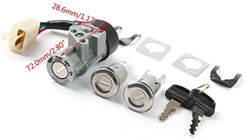 honda twister lock set