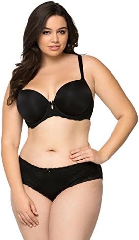 Lace & Microfiber Sexy T-Shirt Bra