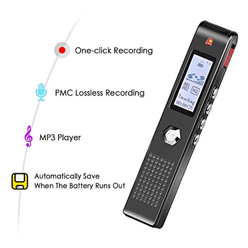 Seanme 2019 New Version Transcribe Voice Recorder, Digital Voice Sound