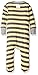 Burt's Bees Baby Baby Boys Sleeper Pajamas, Zip-Front Non-Slip Footie PJs, Organic Cotton