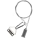 4 Pack T-SUNRISE LED Panel Light Suspension Systems,Suspension Cables, hanging Chains for LED Panel