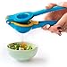 ◀️ Closeout Sale ▶️ Lemon / Lime Squeezer | Handheld Citrus Press | Manual Juicer, Blue / Yellow