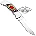 Best.Buy.Damascus1 Blue Wood Custom 5.5'' Handmade Double Bloster Stainless Steel Folding Pocket With Back Lock Come With Leather Sheath Prime Quality (Multi Wood)