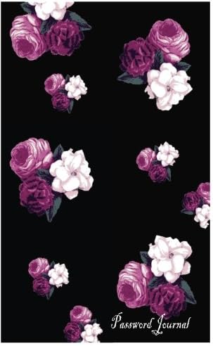 password journal:An internet password organizer,password keeper,password log: exclusive flower patterns,password book