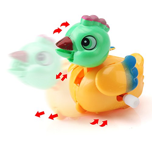 Amy&Benton Easter Wind up Toys for Kids 10PCS Assorted Chicks, Bunnies and Eggs