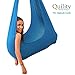 Quility Indoor Therapy Swing for Kids with Special Needs | Lycra Snuggle Swing | Cuddle Hammock for Children with Autism, ADHD, Aspergers | Ideal for Sensory Integration (Up to 165lbs, Light Blue)