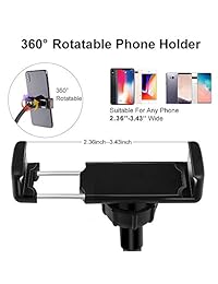 Selfie Ring Light with Cell Phone Holder Circle Lights LED Lighting for Photo Photography Vlogging Video