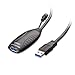 Cable Matters Active USB Extension Cable 32.8 ft / 10m (USB 3.0 Extension Cable Male to Female) with Signal Booster for Hard Drive, Webcam and More