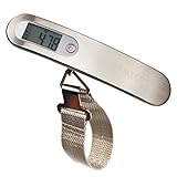 Luggage Digital Scale, Portable Digital Scale (110lb/50kg), Weighting Checked Baggage for Air Travel, Home Use and Gift, LCD Display, Luggage Hanging Scale--