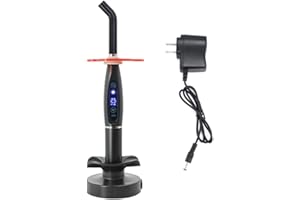 Srutueo Curing Light- Rechargeable Kits For LED Curing Lighting Light Lamp Dental Tester Tool US Plug