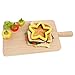 Sandwich Cutter for Kids - Best Stainless Steel Sandwich Cutter Set - 4 Bread Cutters Shapes for Kids Suitable for Cakes and Cookie - Bonus 4 Vegetable Cutters Shapes