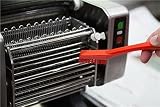 Vikan 44014 Very Hard Detail Brush Red 205mm Length 20mm Width 40mm Height view 9