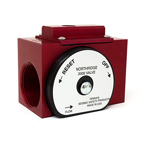 Andreas Fault Northridge Earthquake 2000 Valve Manual Gas Sensitive Shut off Tool w/Built in Level (1 1/4")