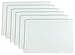 DII Basic Everyday Ribbed Tabletop 100% Cotton, Placemat Set, 13x19, White, 6 Piece