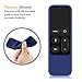 Fintie Protective Case for Apple TV 4K/ HD Siri Remote (1st Gen) - Honey Comb Lightweight Anti Slip Shockproof Silicone Cover for Apple TV 4K 5th 4th Gen Siri Remote Controller, Navy