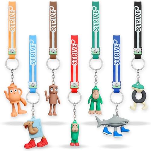Amazon.com: Satakara 3 Pack Italian Brainrot Animals Keychains