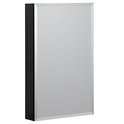 Foremost Mmc1930 Bl 19 Inch X 30 Inch Aluminum Medicine Cabinet In Black Amazon In Home Improvement