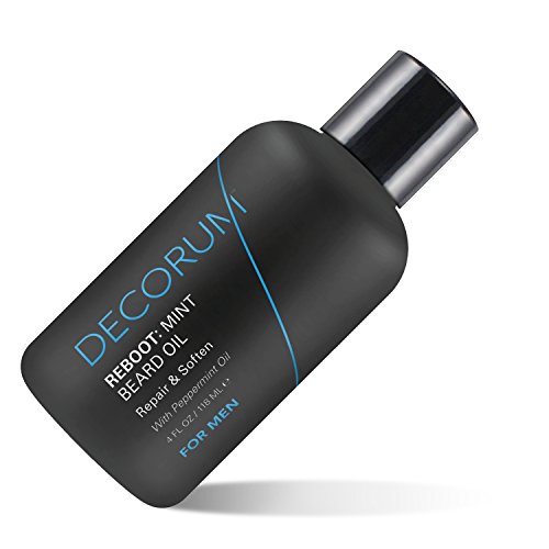 Decorum Reboot Mint Beard Oil, 4 Ounce