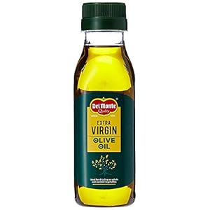 Del Monte Extra Virgin Olive Oil, Cold Extracted, Ideal for drizzling on salads & sauteed vegetables, 250ml
