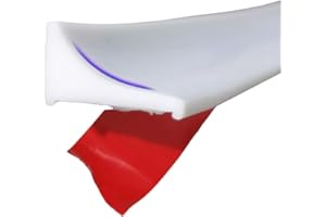 YNOTUS 39Inch Water Barrier For Sink,Kitchen Splash Guard,Shower Corner Water Guard For Bathtub Edge,Silicone Collapsible Water Dam Strip For Countertop,Frameless Shower Threshold Water Stopper For Bathroom.