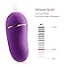 EROCOME Remote USB Rechargeable Waterproof Wireless Bullet Egg Eletrcial Massage for Women