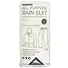High Sierra 2pc Waterproof Emergency Rain Suit Bottom Jacket Hood for Women Men