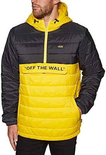 vans yellow windbreaker
