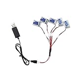 JJRC H20 RC Hexacopter Part 3.7V 150mAh 30C Li-po Battery and Charging Cable Set