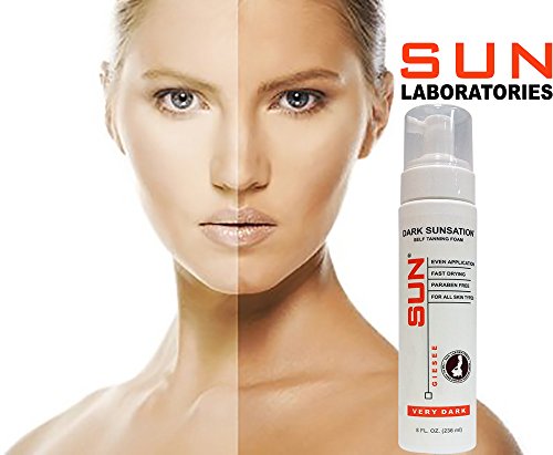 Very Dark Self Tanning Mousse | Very Dark Self Tanning Foam 8 oz Quick Drying Flawless Sun Tan - Thumbnail 3
