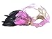 AshopZ Venetian Eye Mask Fancy Dress Accessory w/ Feather Flower Lace