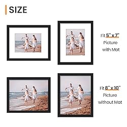 upsimples 8x10 Picture Frame Set of 10, Display