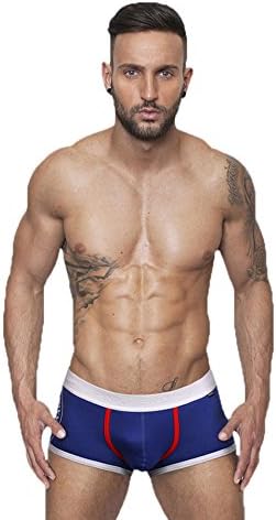 TopsHouse Sexy Boxer Briefs Cotton Underwear shorts Soft Sailor Underpants Royal XL