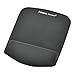 Fellowes PlushTouch Foam Mouse Pad Wrist Support with MICROBAN - Graphite (9252201)
