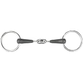 HORZE Oval Link Loose Ring Snaffle Bit