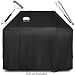 Texas Grill Covers - Grill Cover for Weber Spirit 210 and 310 Series / 7106 - Heavy Duty/Rip-Proof UV Resistant Fabric - Grill Brush and Barbecue Tongs Included- Black