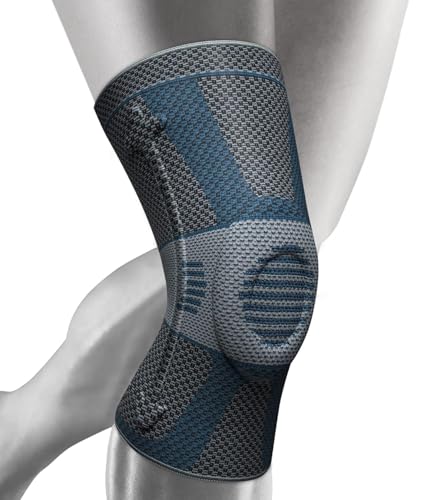 NEENCA Kniestütze, Komprimierte Kniebandage mit Patella Gel Pads & Feder Seitenstabilisatoren, Medizinischer Knieschützer für Laufen, Meniskusriss, Ar