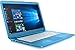 HP Stream 14in Laptop, Intel Celeron N3060, 4GB RAM, 32GB Solid State Drive with Windows 10 (14-ax010ca) - Aqua Blue (Renewed)