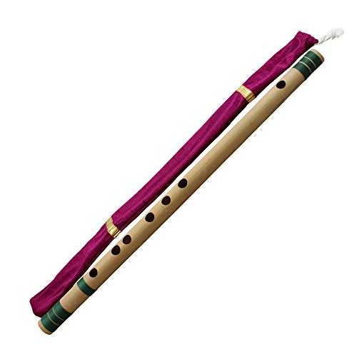 RoyaltyRoute Professional Bamboo Flute Indian Flute C Tune Wood Wind