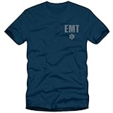 Reflective EMT Navy Blue Moisture Wicking Duty T-shirt