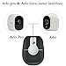 iAbler For Netgear Arlo Smart Security Wall Mount, Aluminum Never Rust Security Camera Mount for Arlo Cam and Arlo Pro / Arlo Go / Arlo Baby Adjustable Indoor Outdoor Mount [2 Pack] White