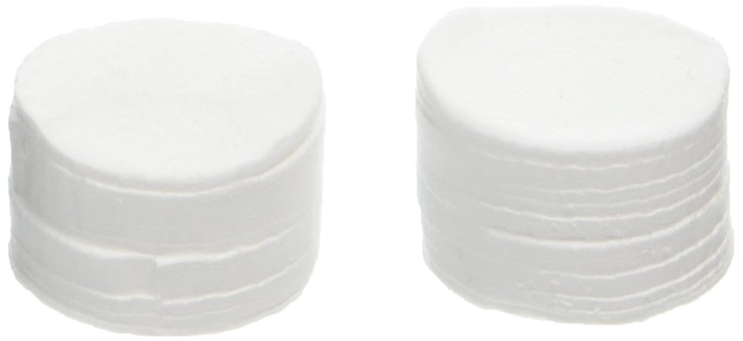 Camlab 1171224 Grade 261 [Gf/C] Glass Microfiber Filter, 1.2µm, 21 mm Diameter (Pack of 100)